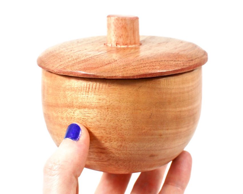 neem wood bowl