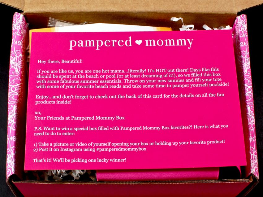 pampered mommy box review