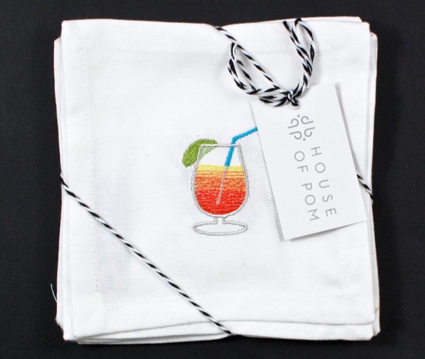 emoji cocktail napkins