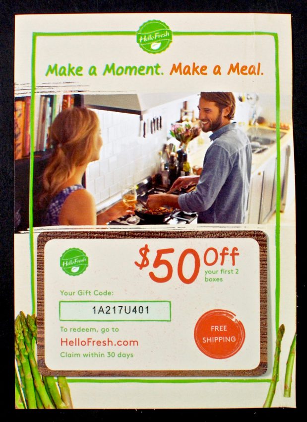 Hello Fresh coupon
