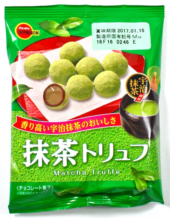 matcha truffle chocolates