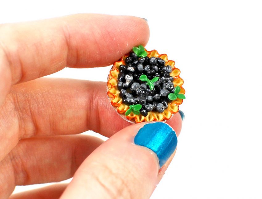 blueberry pie miniature