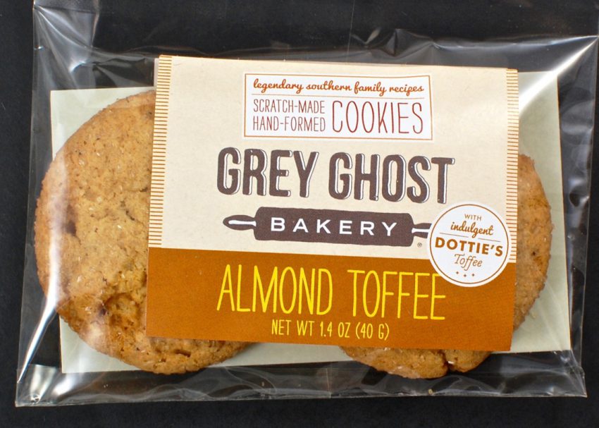 Grey Ghost almond toffee cookies