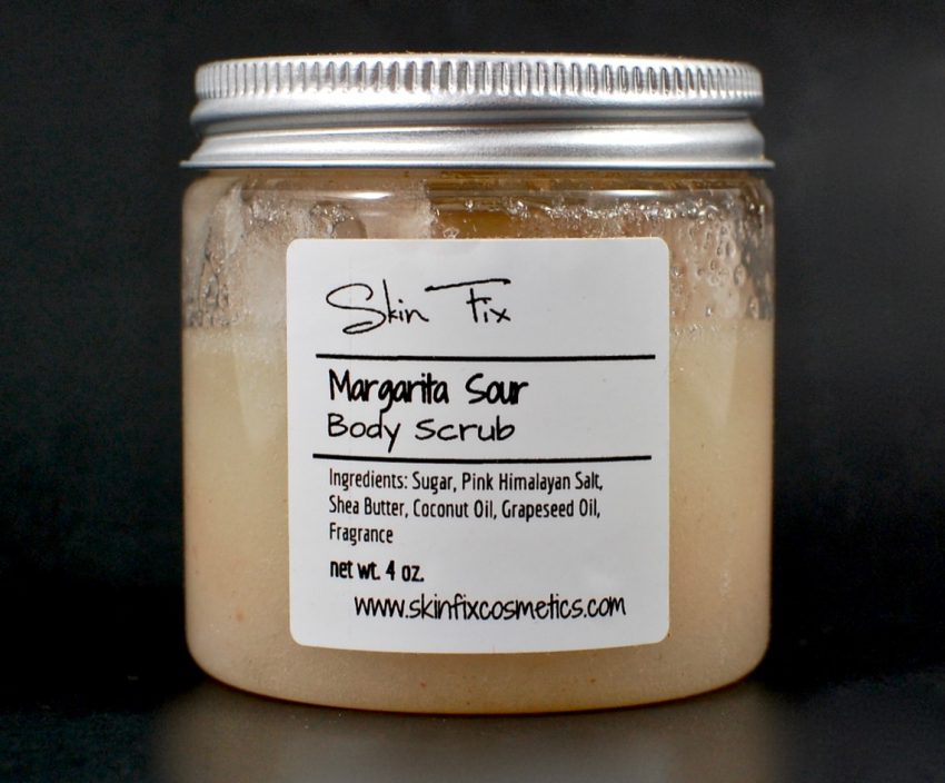 Skin Fix margarita sour scrub