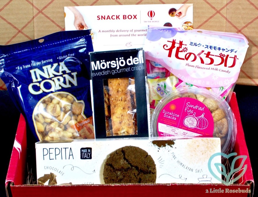 July 2016 Try the World snack box review
