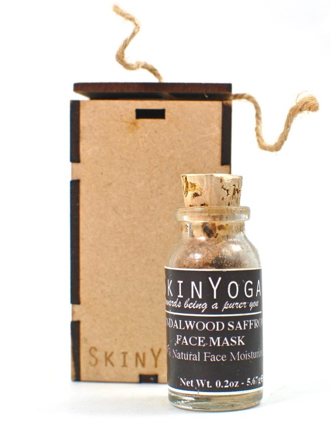 skin yoga saffron mask