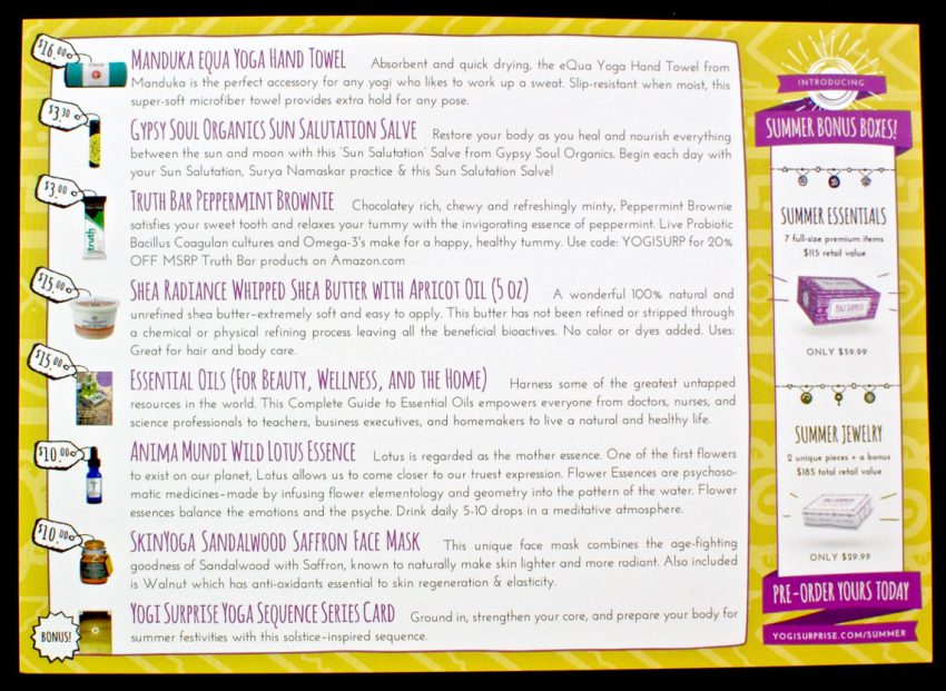 Yogi Surprise July 2016