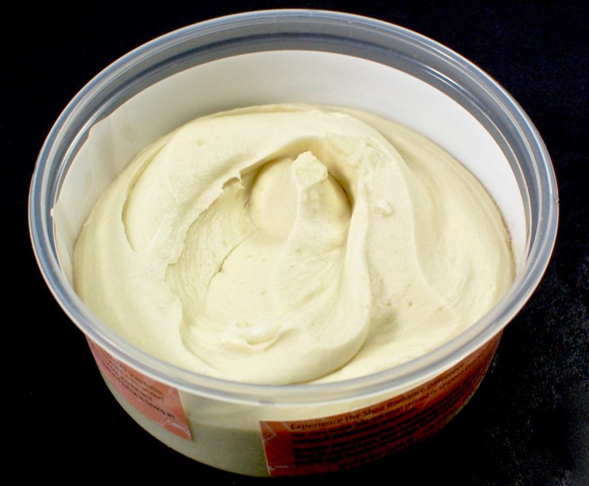shea butter tub