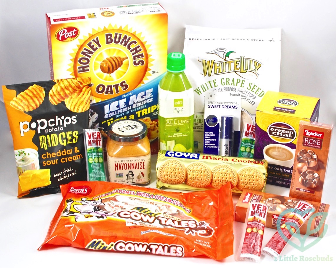 August 2016 Degustabox review
