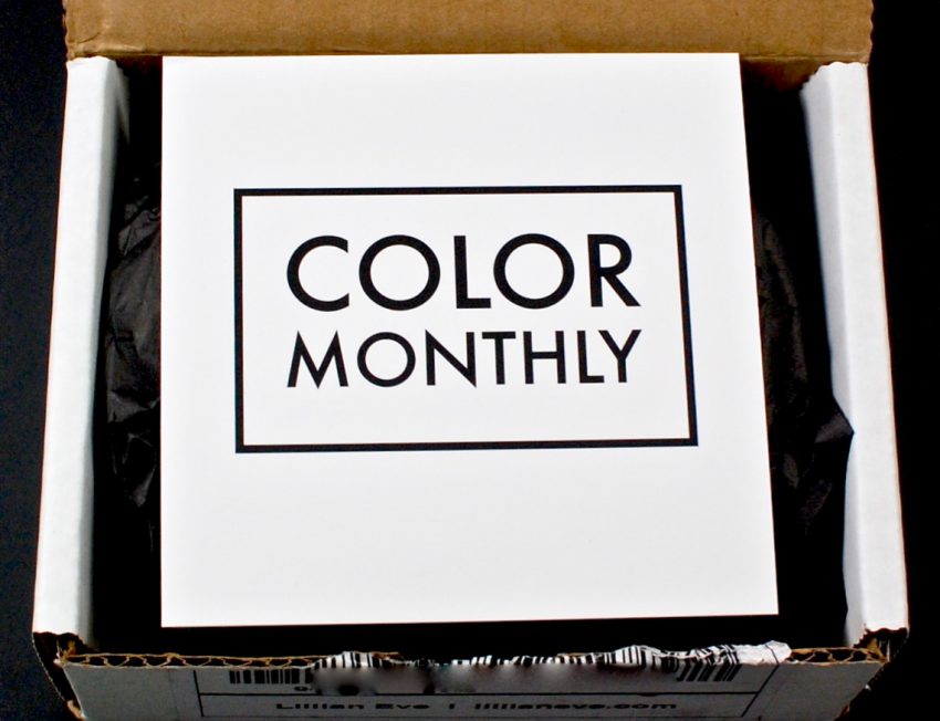 Color Monthly by Lillian Eve review