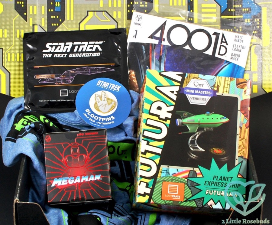 July 2016 Loot Crate review