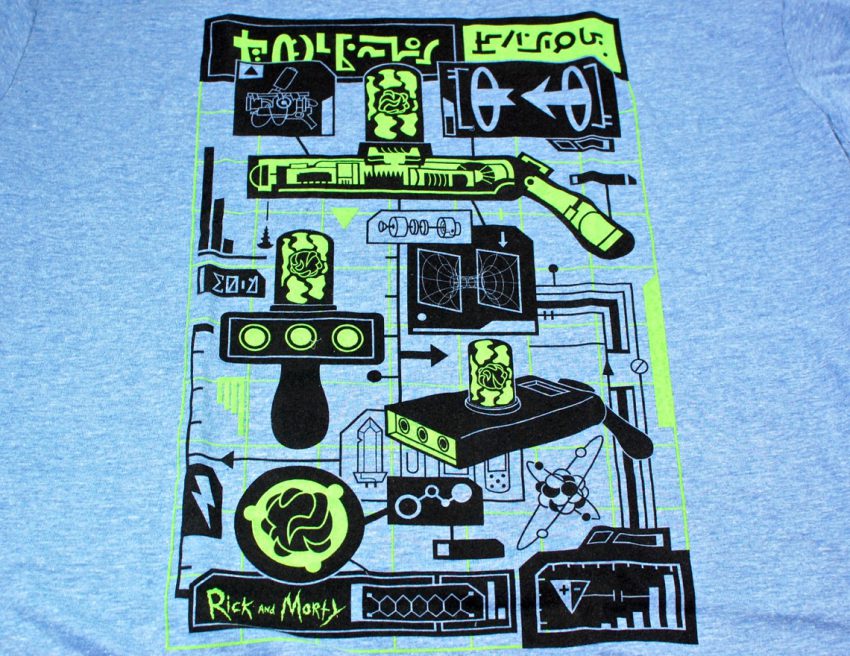 Loot Crate Rick and Morty shirt