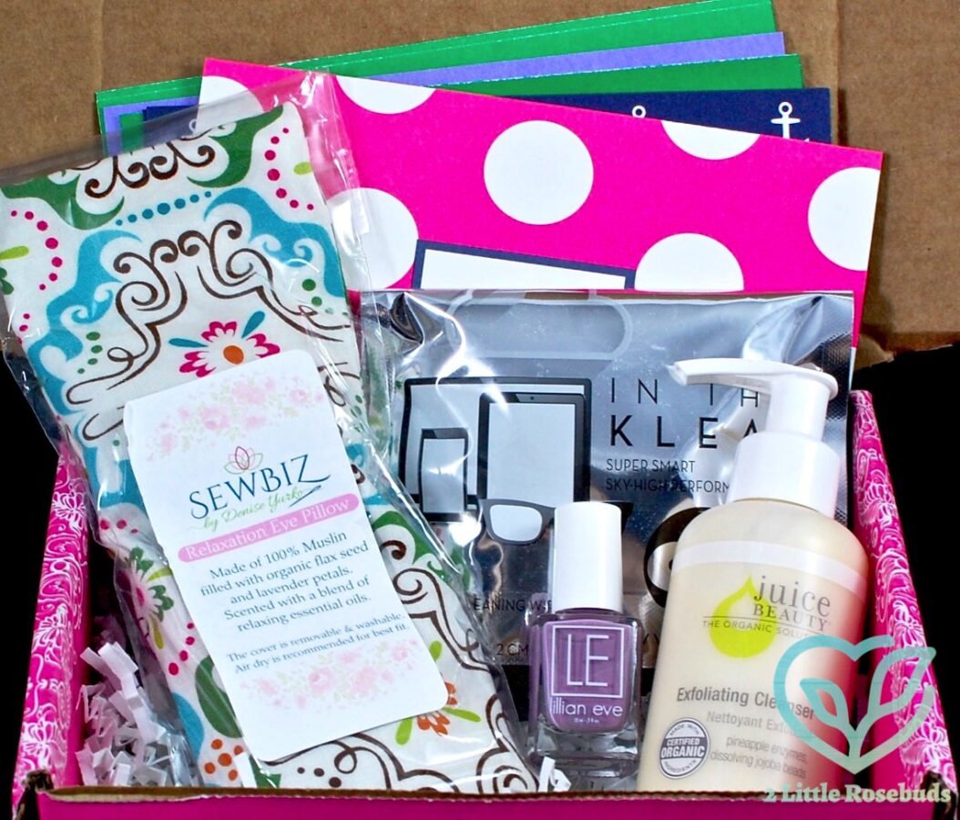 August 2016 Pampered Mommy Box review