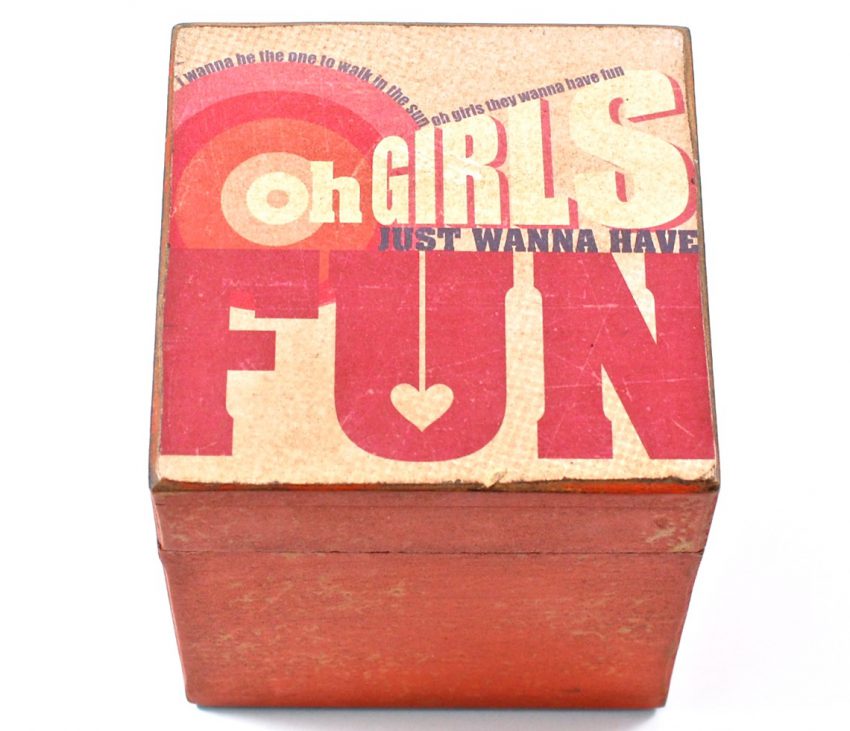 wooden box