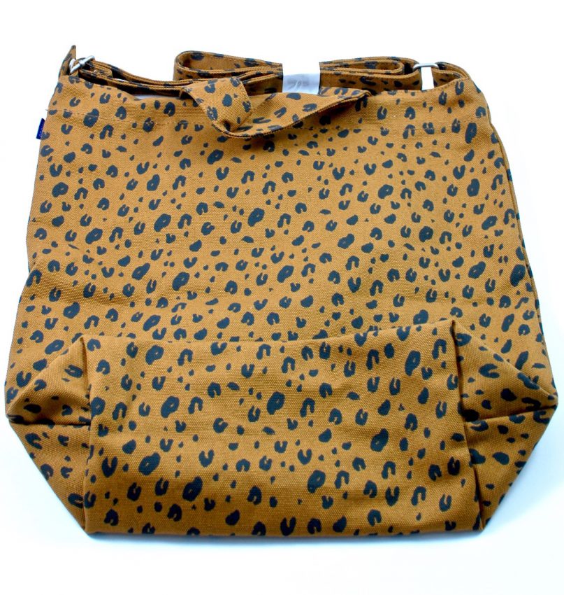 baggu duck bag leopard