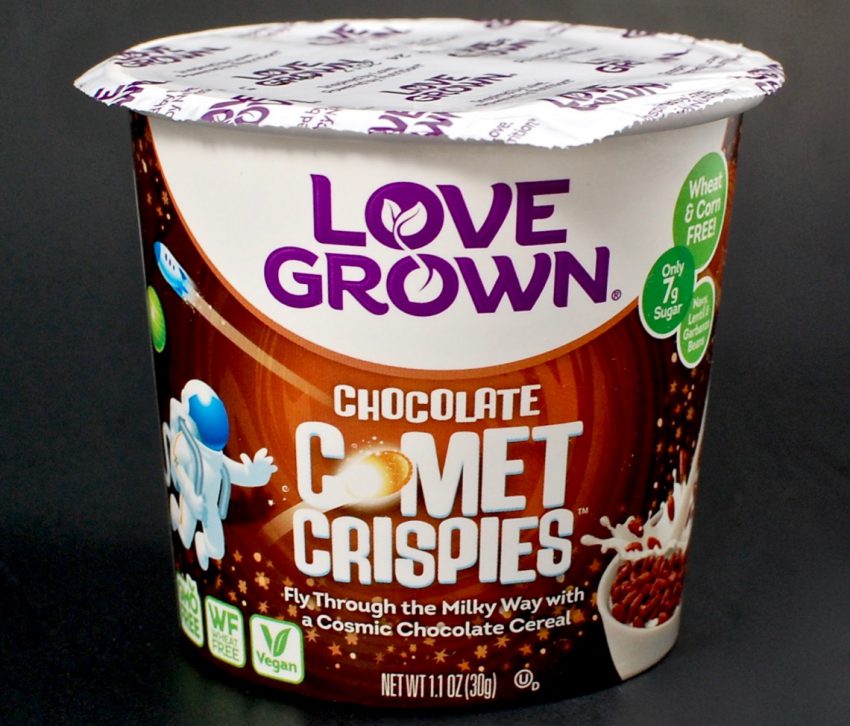Love Grown comet crispies