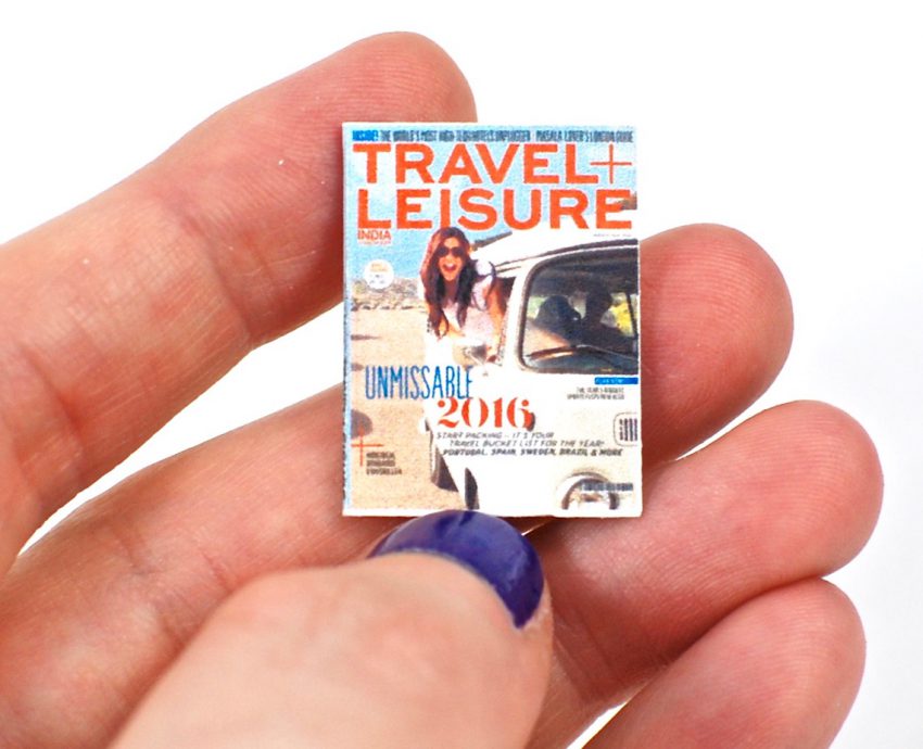 Travel & Leisure miniature magazine