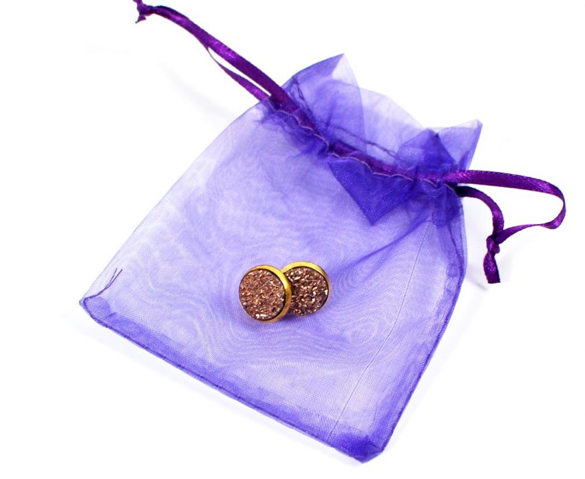 Druzy earrings
