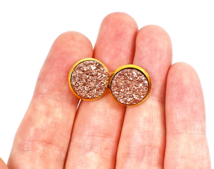 Druzy earrings