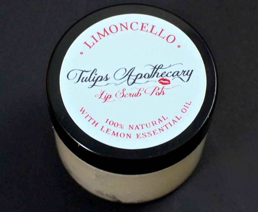Limoncello lip scrub