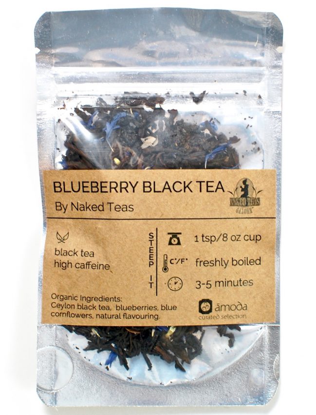 blueberry black tea