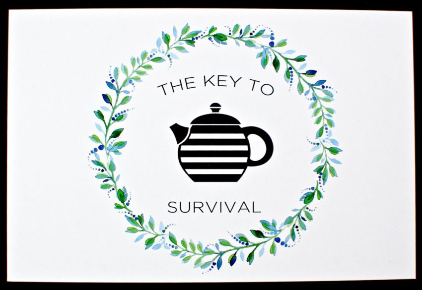 tea postcard