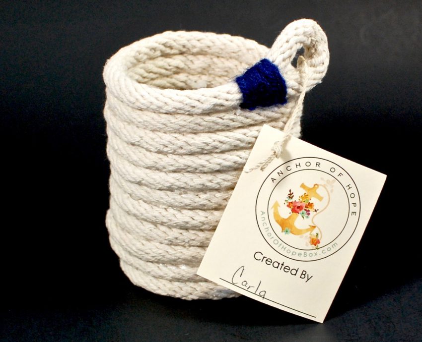 rope pencil holder