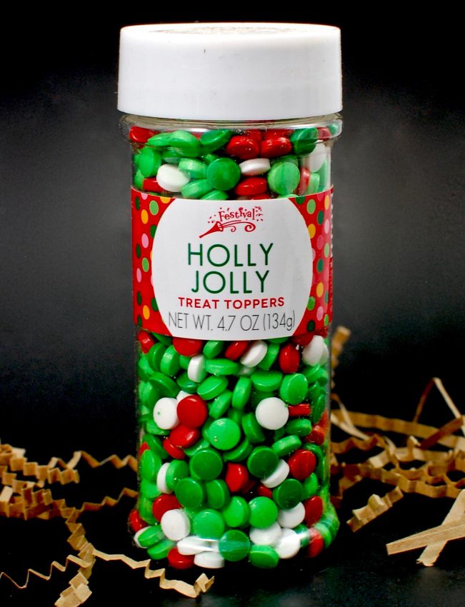 Holly Jolly treat toppers by Festival