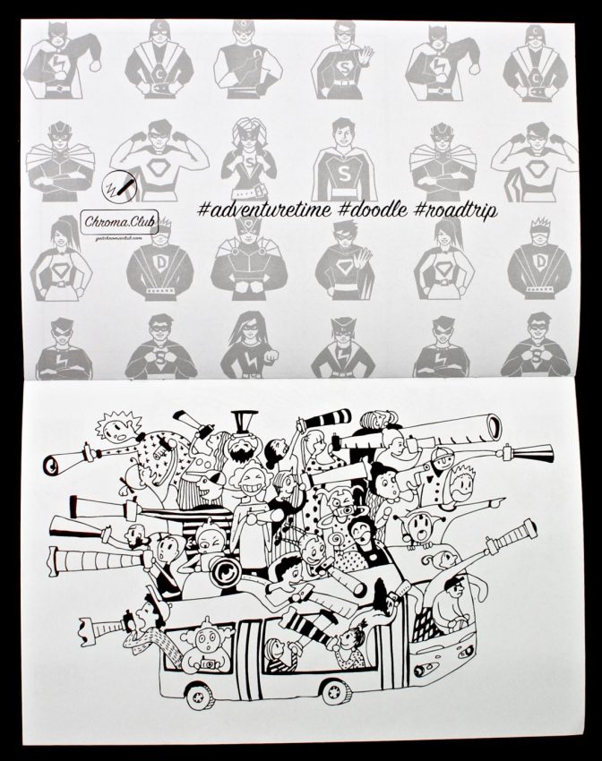 coloring book subscription