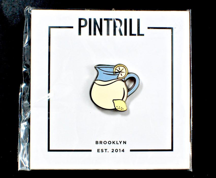 Pintrill lemonade pin