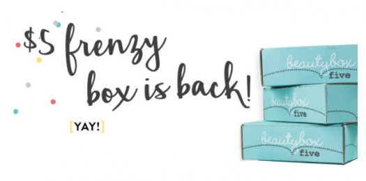 Beauty Box 5 coupons