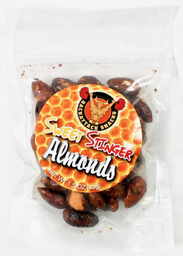Back Attack snack almonds