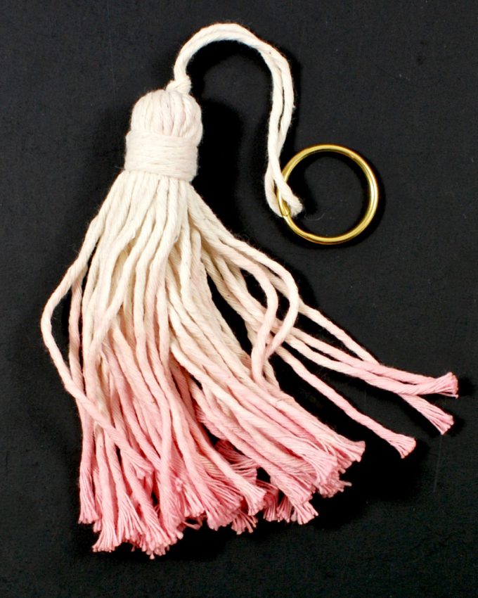 tassel bag charm
