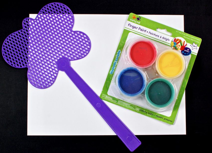fly swatter painting