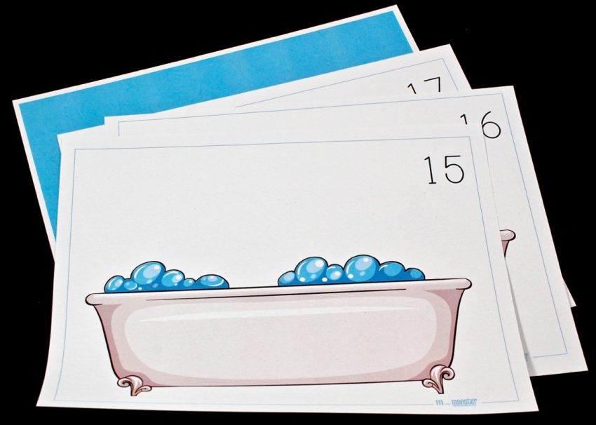 bubble counting activity