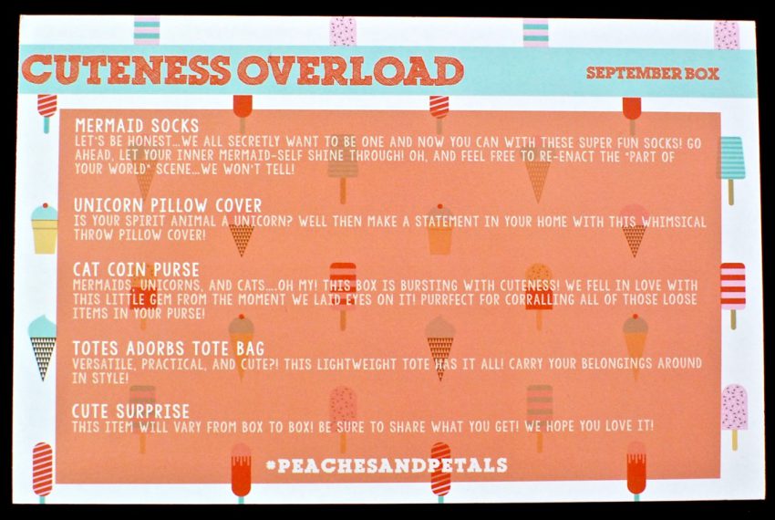 Peaches and Petals review