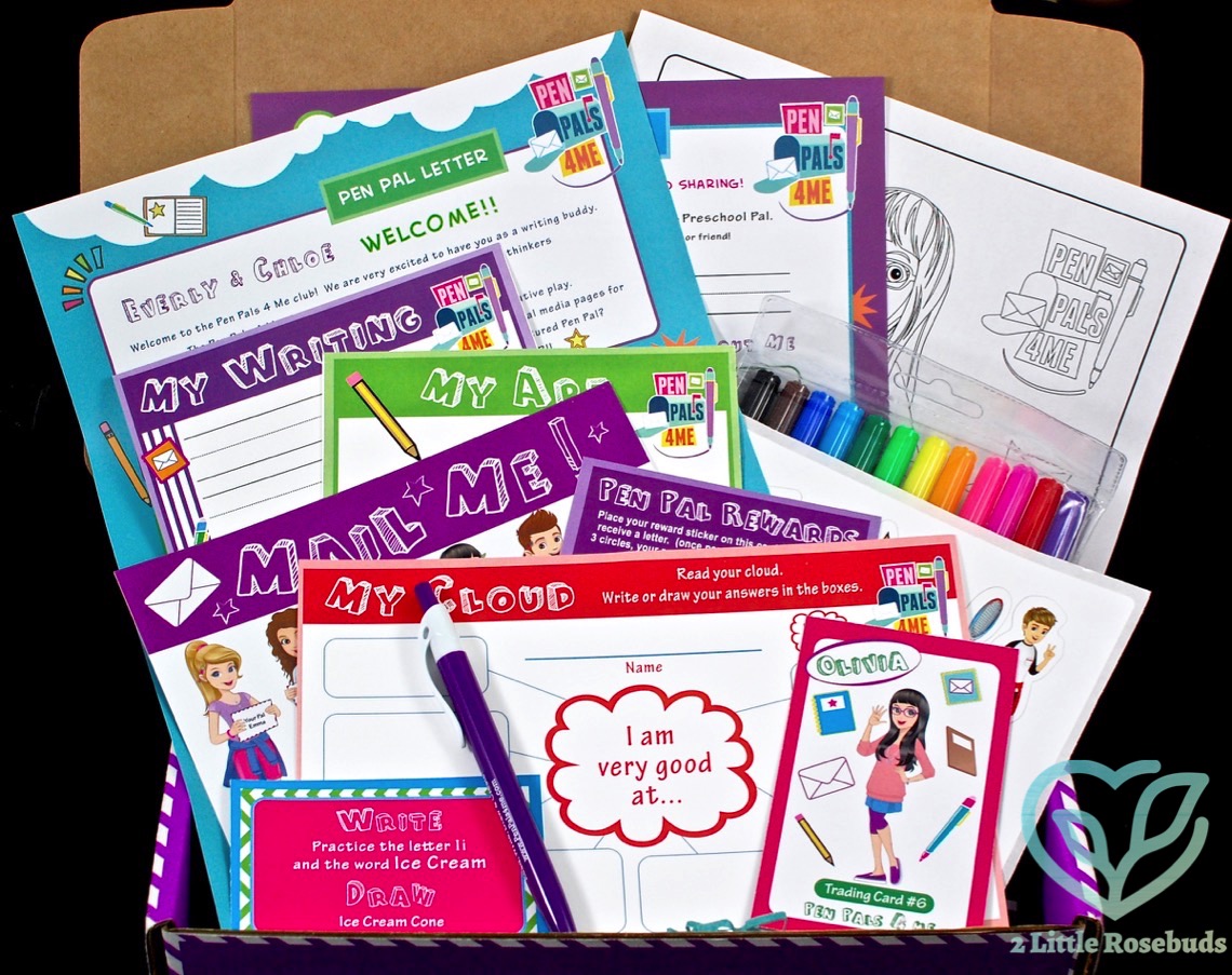 Pen Pals 4 Me September 2016 Subscription Box Review 2