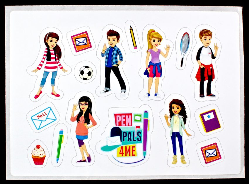 pen pals stickers