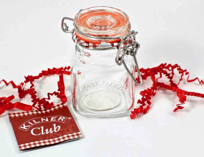 Kilner Square spice jar
