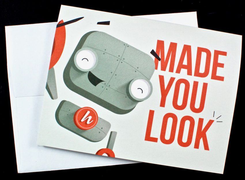 handwrytten card