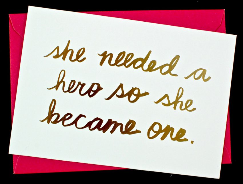 quote card