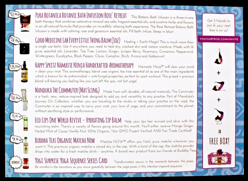 September 2016 Yogi Surprise