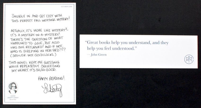 Book of the Month guest judge