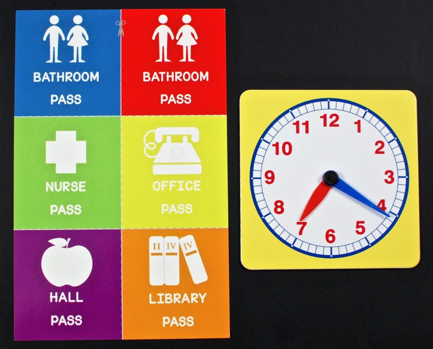 school clock