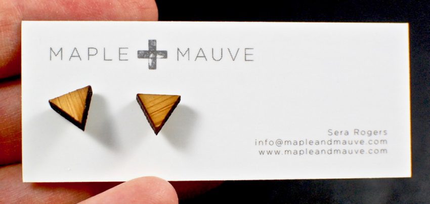 Maple + Mauve earrings