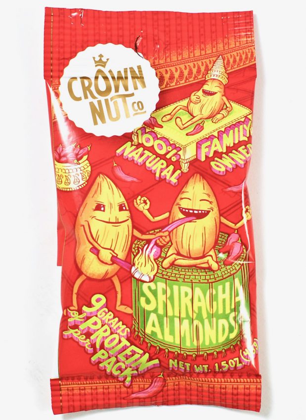 crown nut siracha almonds