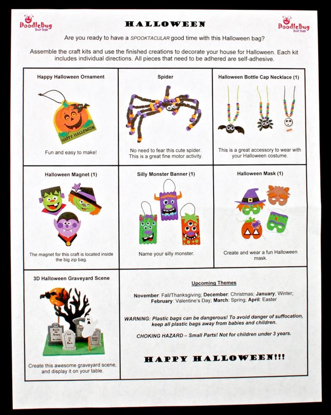 Halloween Doodlebug Busy Bag