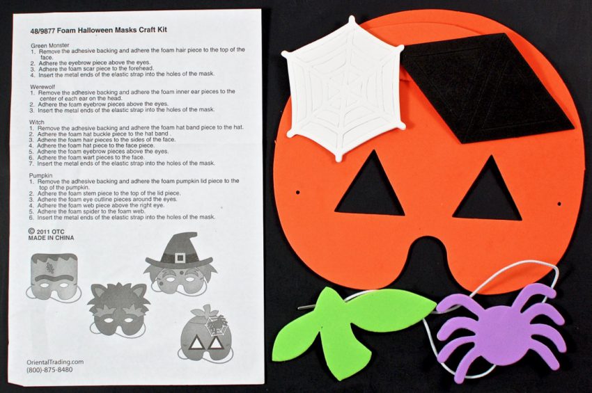 pumpkin mask craft