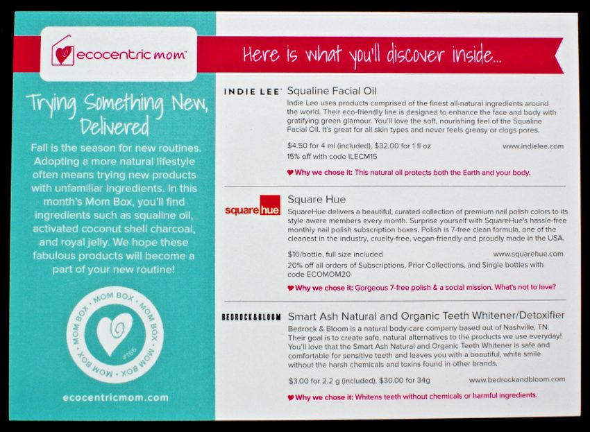 September 2016 Ecocentric Mom