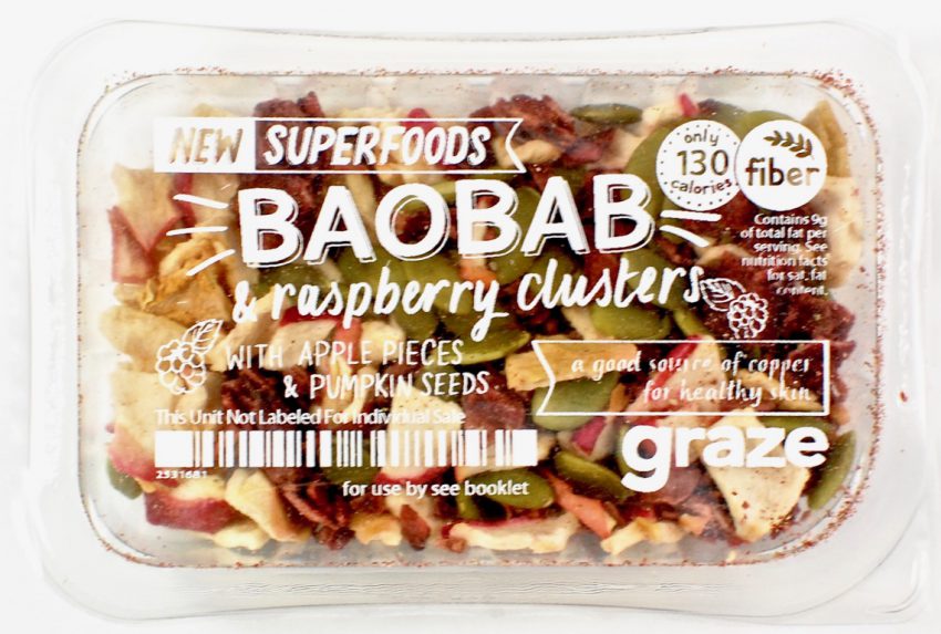 Baobab raspberry clusters